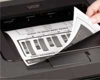 Printare alb-negru